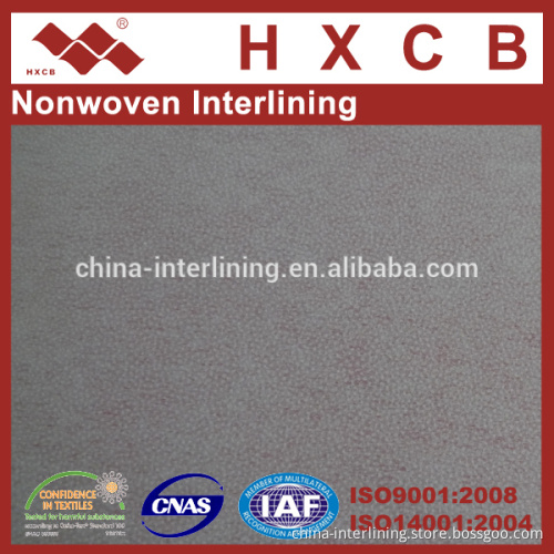 (1010)Fusing Nonwoven Interlining coated Single Dot For Garment